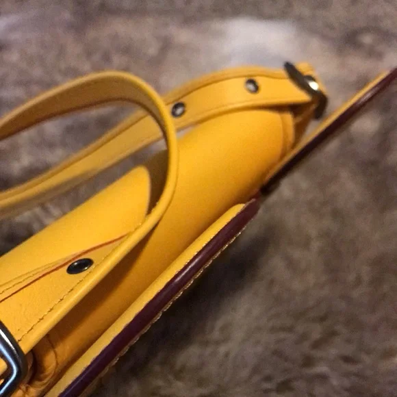 Coach x Disney yellow crossbody